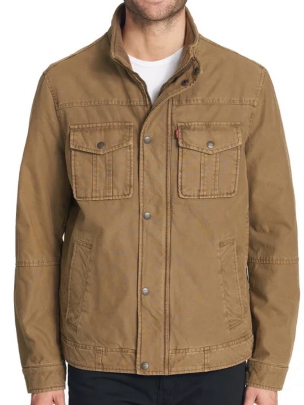 NWOT Levi's Men's Tan Jacket size Large